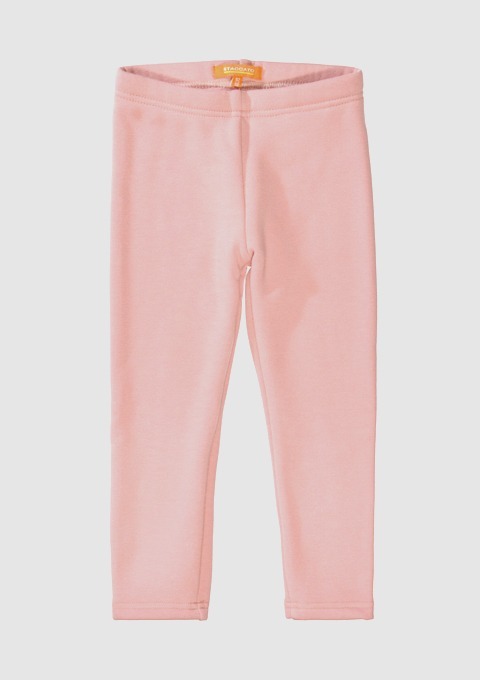 Rosa Leggings aus elastischem Material. Rosa Leggings aus elastischem Material.