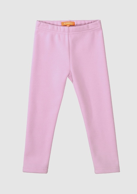 Rosa Leggings mit elastischem Bund. Rosa Leggings mit elastischem Bund.