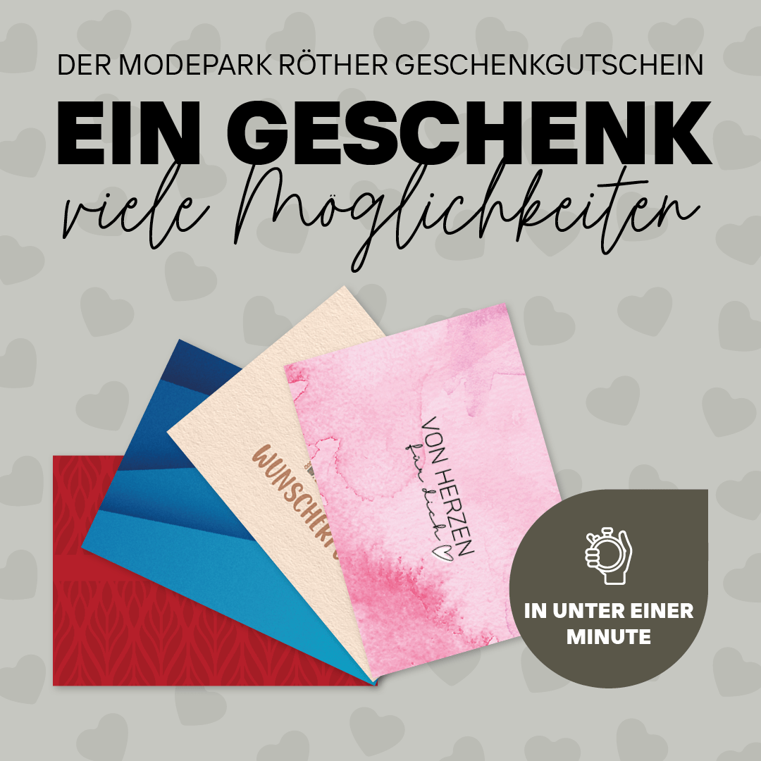 Die digitale Gutscheinkarte | Modepark Röther