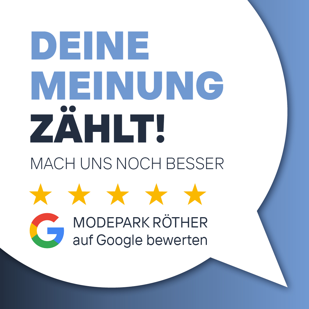 Deine Meinung zählt! Mach uns noch besser (5 gelbe Sterne)