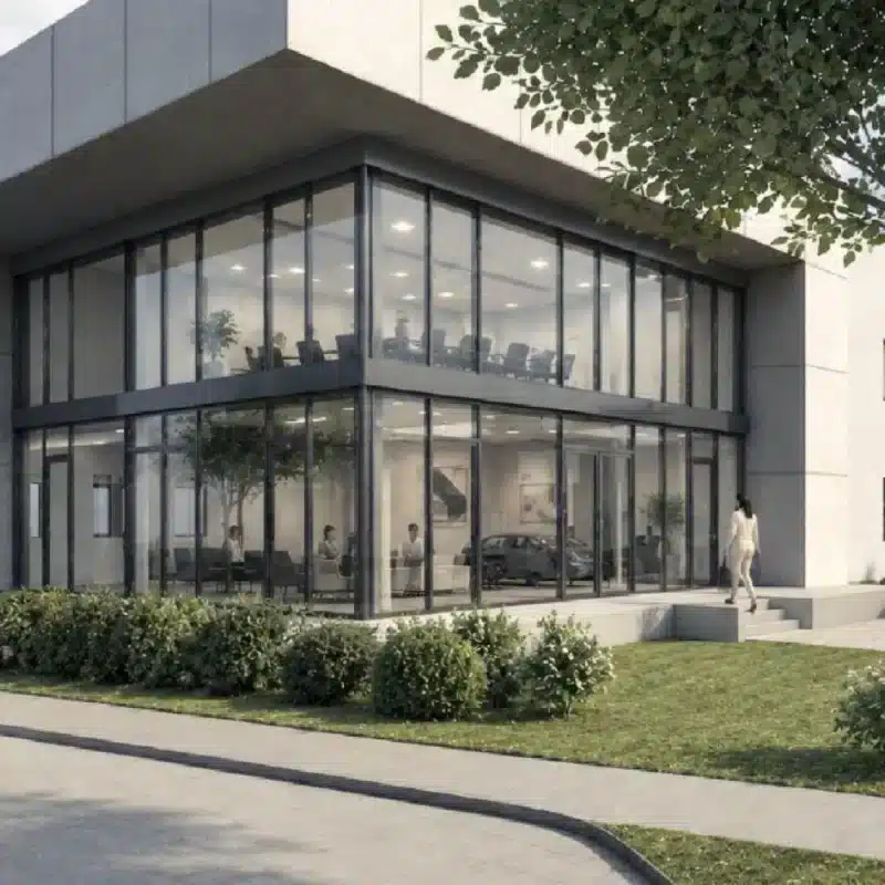 Neues Bürogebäude am Standort Michelfeld geplant