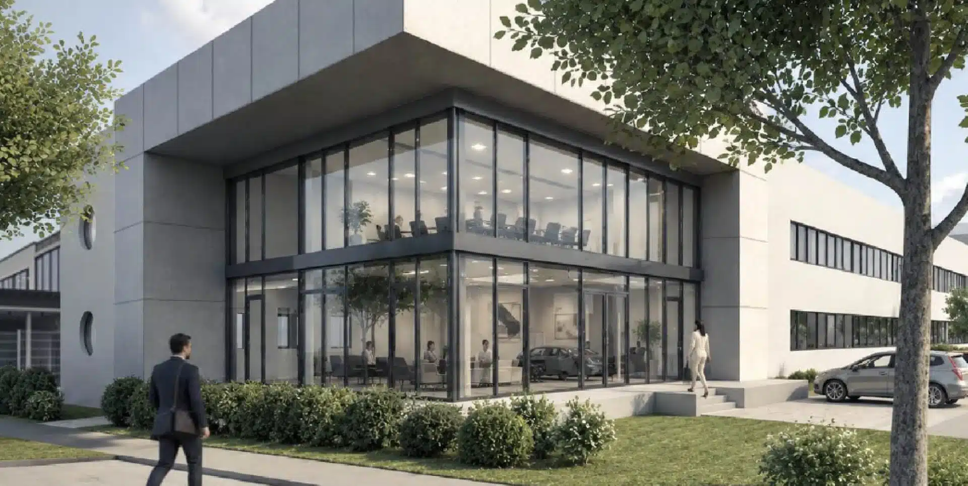 Neues Bürogebäude am Standort Michelfeld geplant