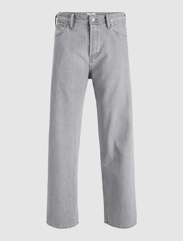 Lässige hellgraue Jeans, die vielseitig kombinierbar sind und einen coolen Look bieten. Lässige hellgraue Jeans, die vielseitig kombinierbar sind und einen coolen Look bieten.